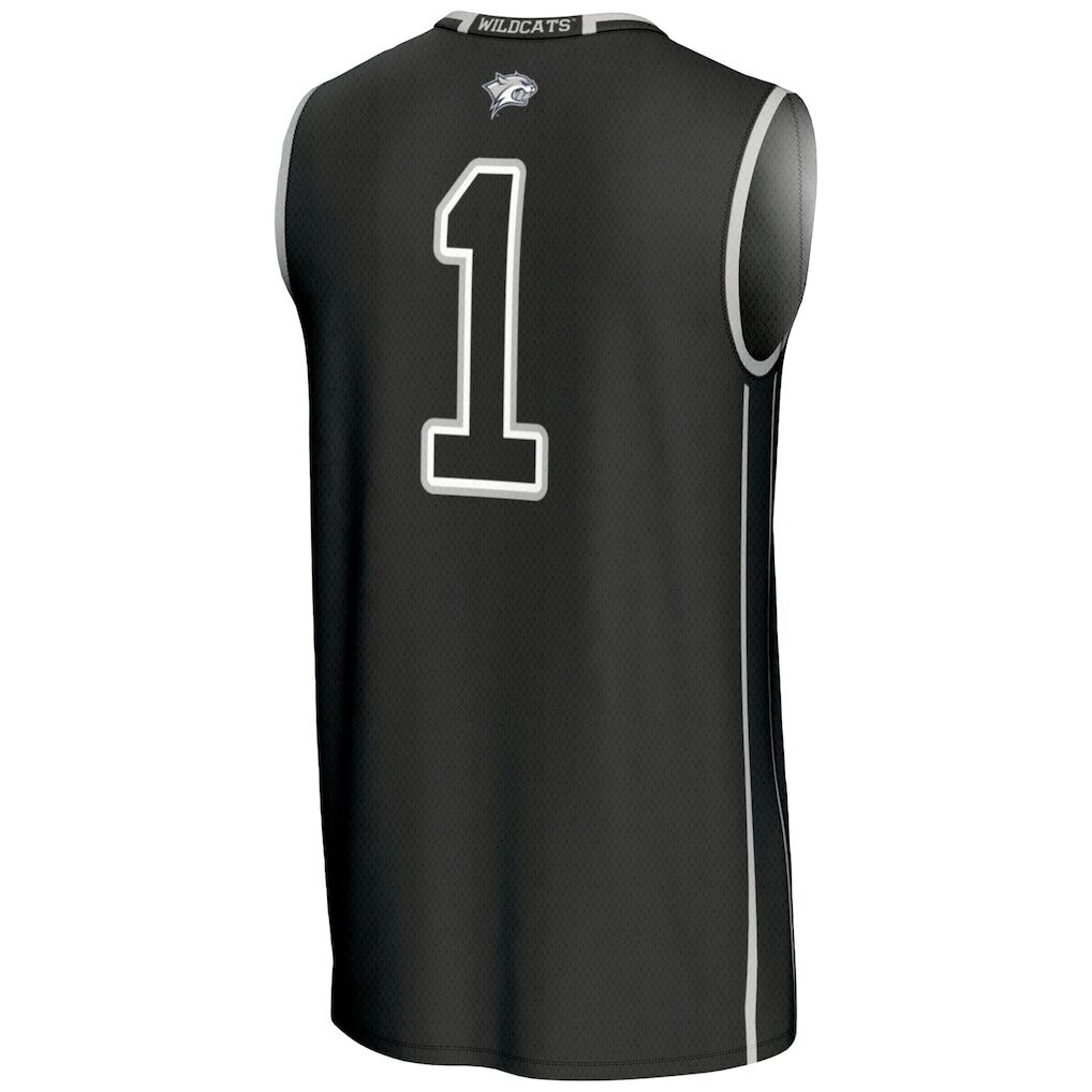 #1 New Hampshire Wildcats GameDay Greats Youth Lightweight Basketball Jersey