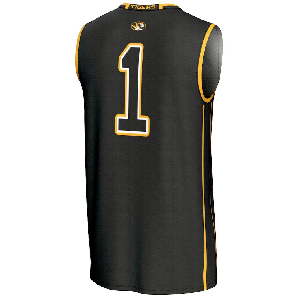 #1 Missouri Tigers GameDay Greats Youth Lightweight Basketball Jersey
