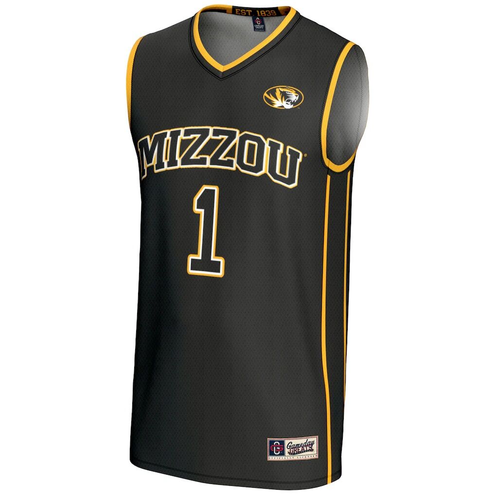 #1 Missouri Tigers GameDay Greats Youth Lightweight Basketball Jersey