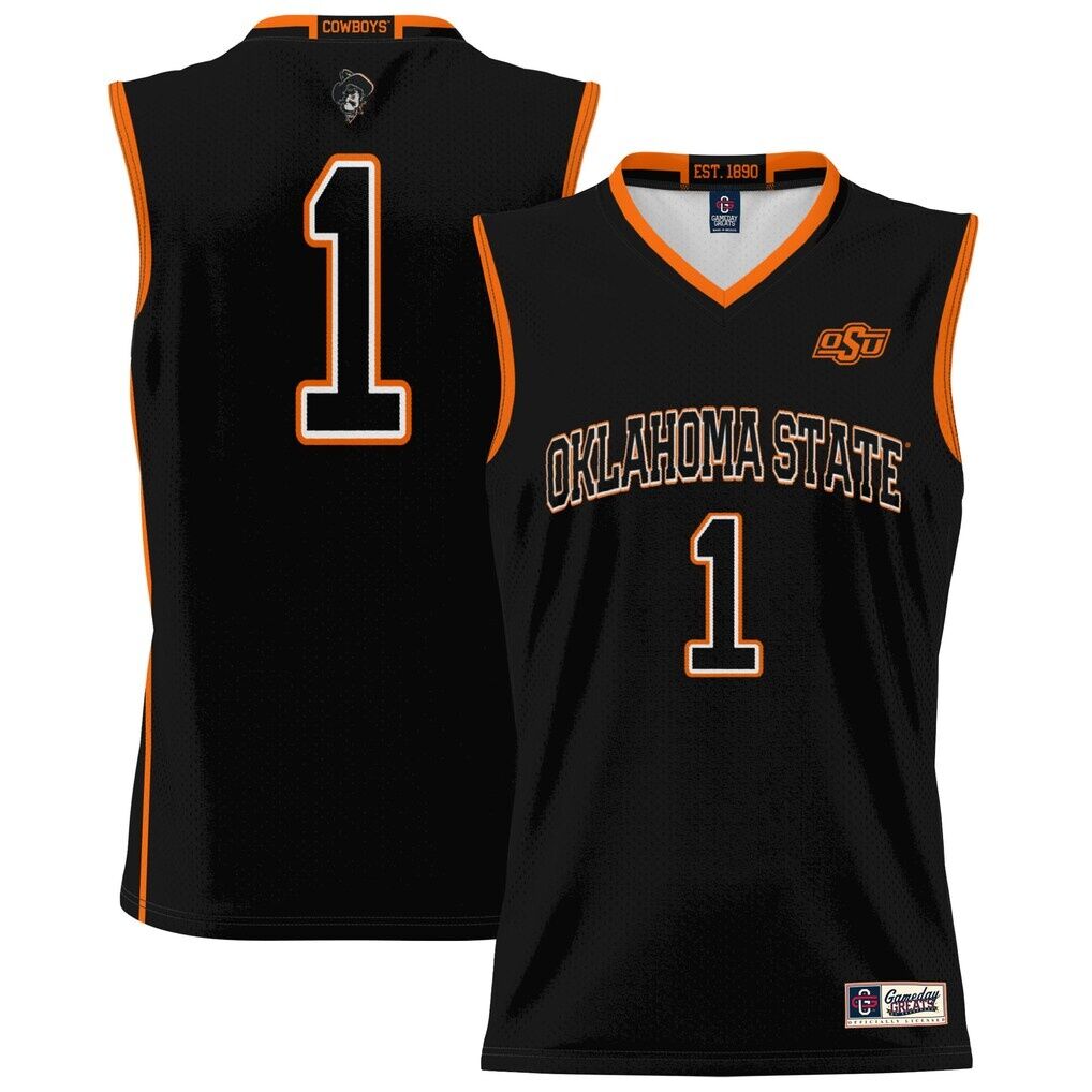 #1 Oklahoma State Cowboys GameDay Greats Youth Lightweight Basketball Jersey