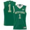 #1 South Florida Bulls GameDay Greats Unisex Lightweight Basketball Jersey - Green - Front View