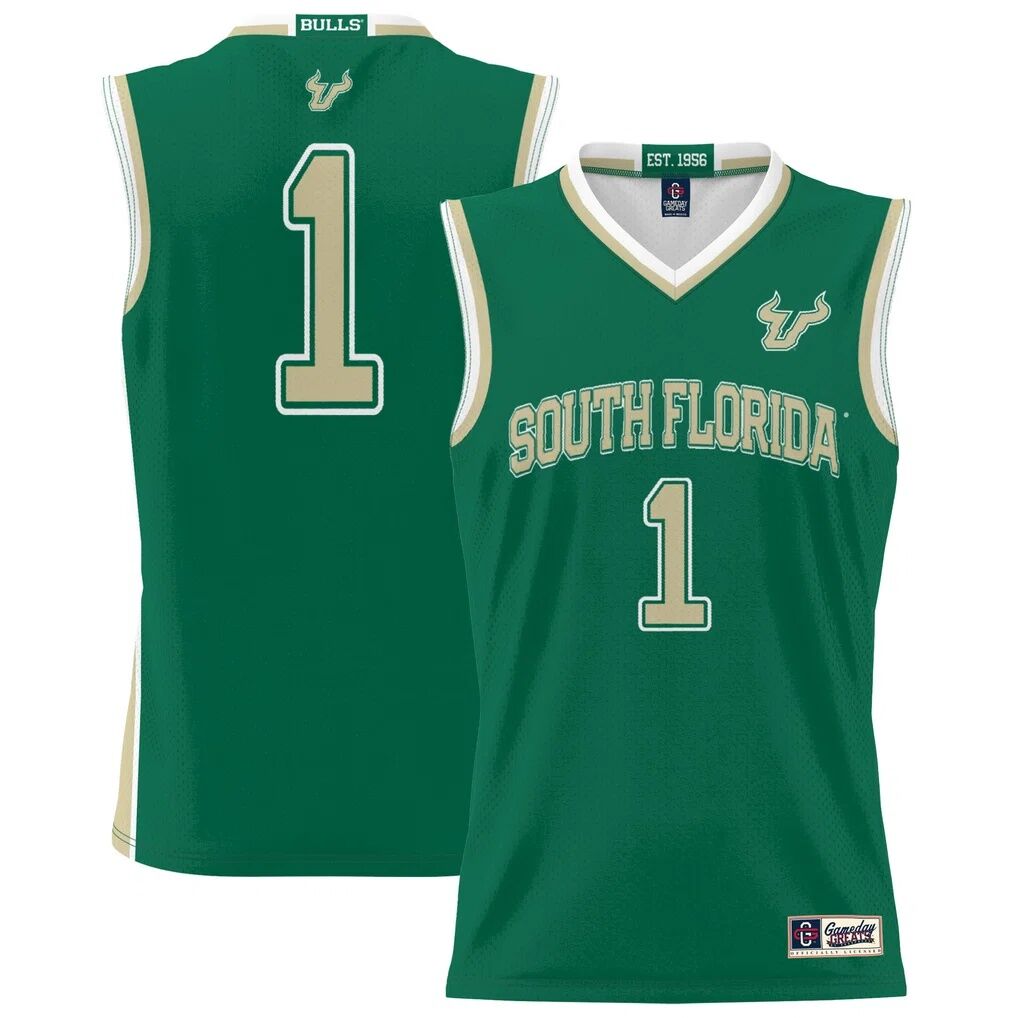 #1 South Florida Bulls GameDay Greats Unisex Lightweight Basketball Jersey