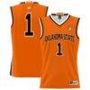 #1 Oklahoma State Cowboys GameDay Greats Unisex Lightweight Basketball Jersey - Orange - Front View