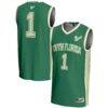 #1 South Florida Bulls GameDay Greats Youth Lightweight Basketball Jersey - Green - Front View