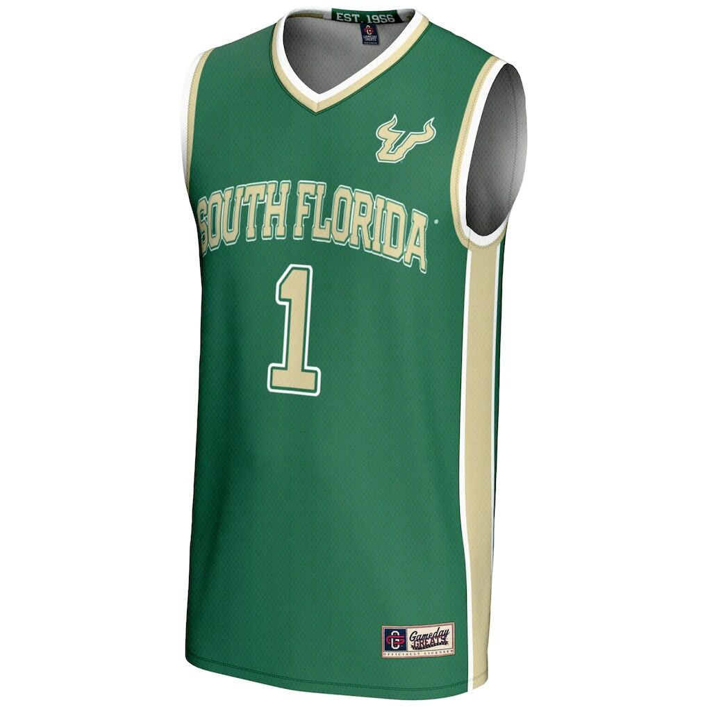 #1 South Florida Bulls GameDay Greats Youth Lightweight Basketball Jersey