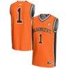 #1 Oklahoma State Cowboys GameDay Greats Youth Lightweight Basketball Jersey - Orange - Front View