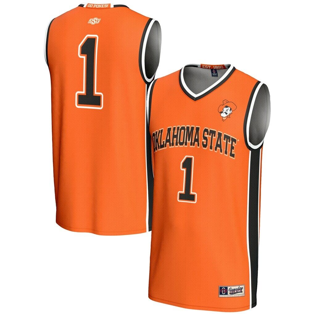 #1 Oklahoma State Cowboys GameDay Greats Youth Lightweight Basketball Jersey