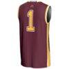 #1 Minnesota Golden Gophers GameDay Greats Youth Lightweight Basketball Jersey - Maroon - Detail View
