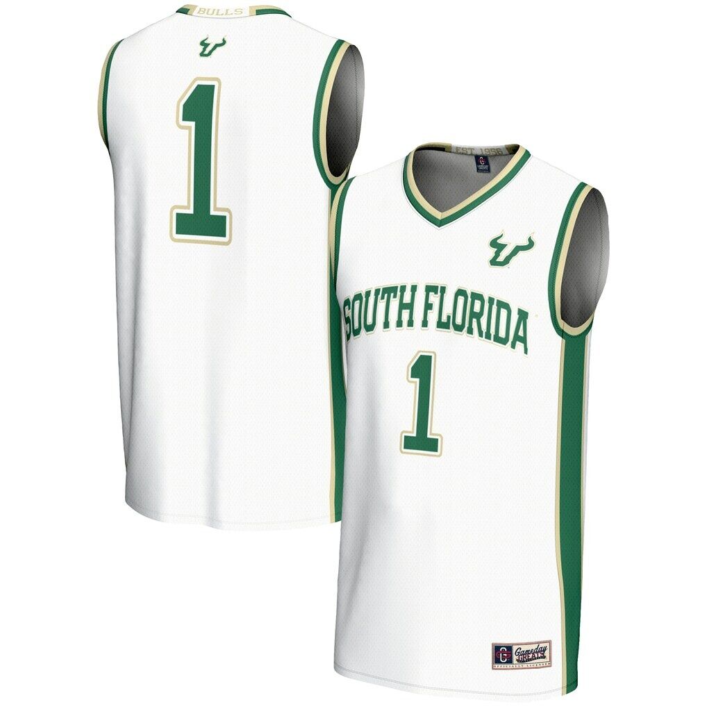 #1 South Florida Bulls GameDay Greats Youth Lightweight Basketball Jersey