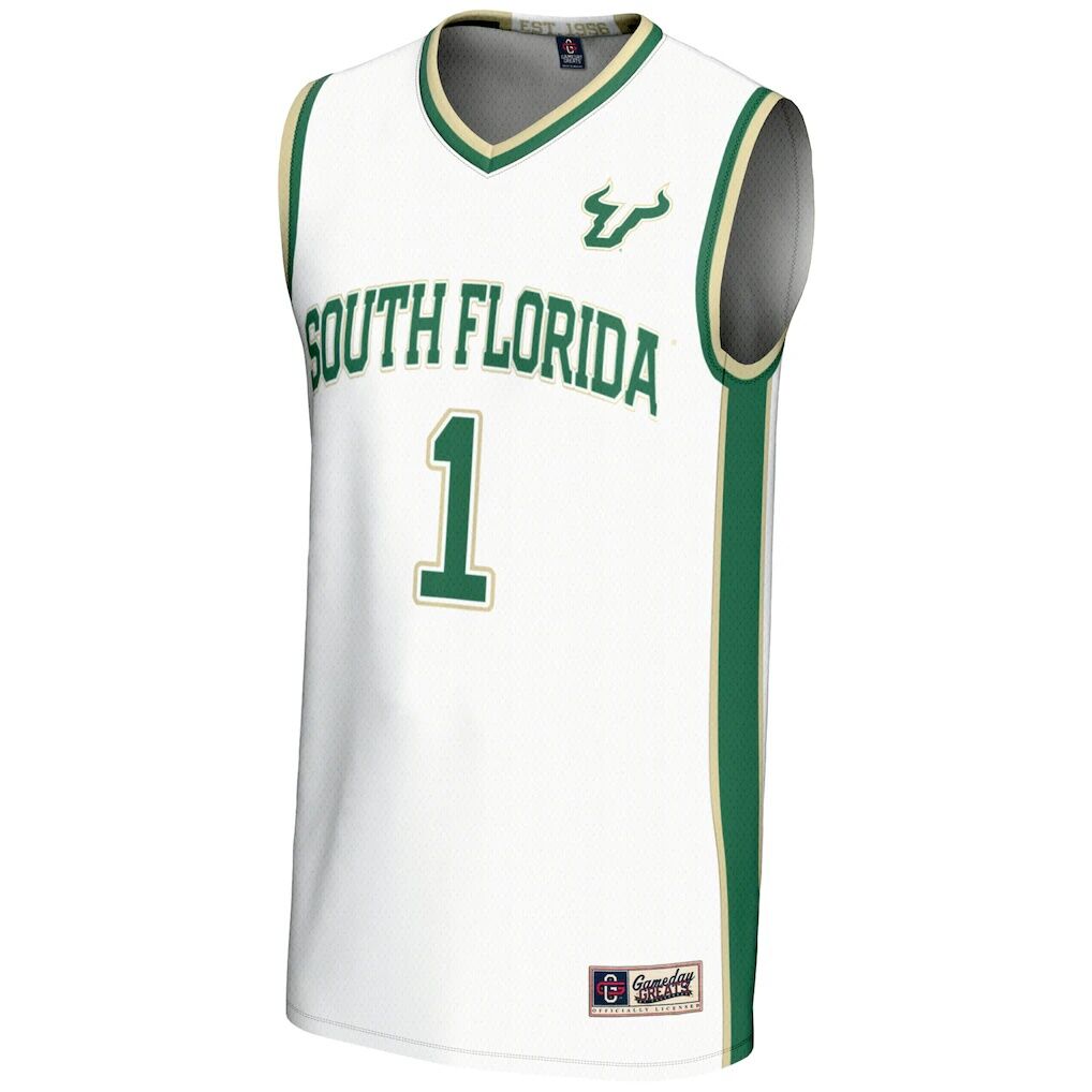 #1 South Florida Bulls GameDay Greats Youth Lightweight Basketball Jersey