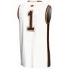#1 Oklahoma State Cowboys GameDay Greats Youth Lightweight Basketball Jersey - White - Detail View