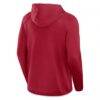 Oklahoma Sooners Fashion7 Transitional Pullover Hoodie T-Shirt - Cardinal - Detail View