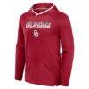 Oklahoma Sooners Fashion7 Transitional Pullover Hoodie T-Shirt - Cardinal - Side View