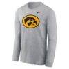 Iowa Hawkeyes Nike Alternate Logo Long Sleeve T-Shirt - - Side View