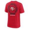 San Francisco 49ers Nike Rewind 2-Hit Tri-Blend T-Shirt - - Detail View