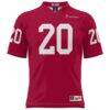 Billy Sims Oklahoma Sooners Heisman Football Jersey - Crimson - Side View