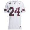 Mississippi State Bulldogs adidas White Out Jersey - White - Front View