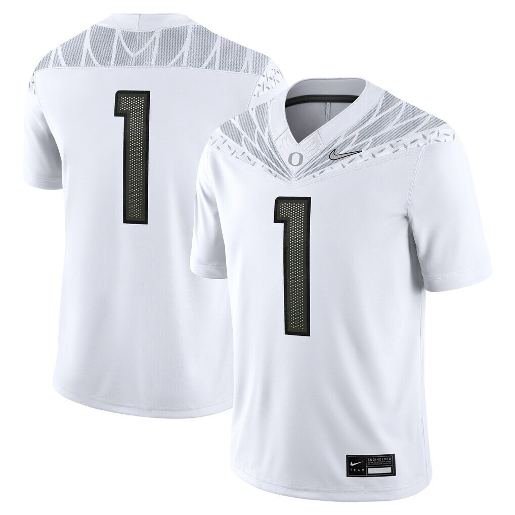 #1 Oregon Ducks Nike Game Jersey