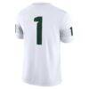 #1 Michigan State Spartans Nike Game Jersey - White - Detail View