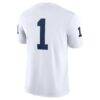 #1 Penn State Nittany Lions Nike Game Jersey - White - Detail View