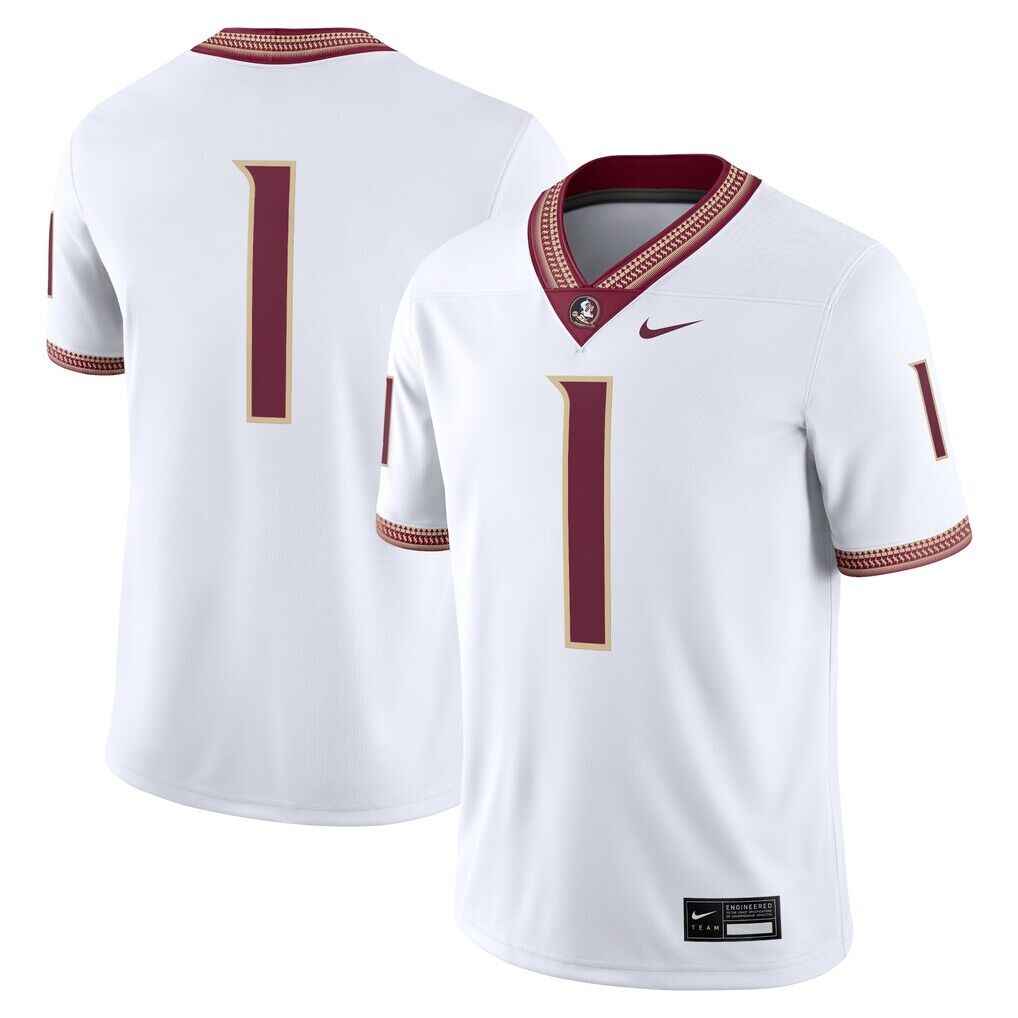 #1 Florida State Seminoles Nike Game Jersey
