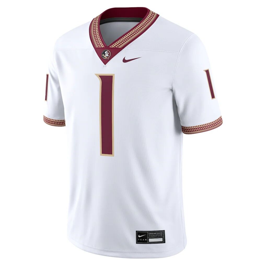 #1 Florida State Seminoles Nike Game Jersey