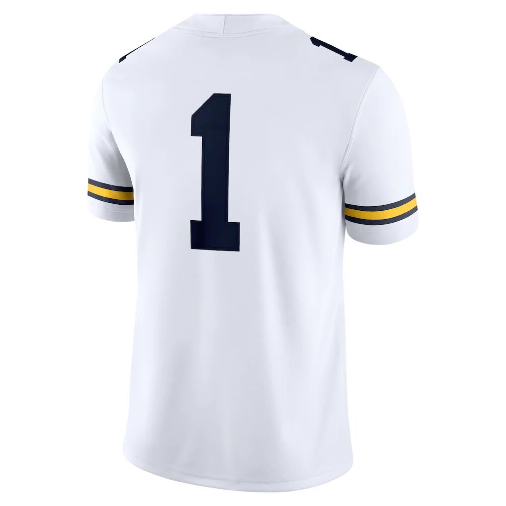 #1 Michigan Wolverines Jordan Brand Game Jersey