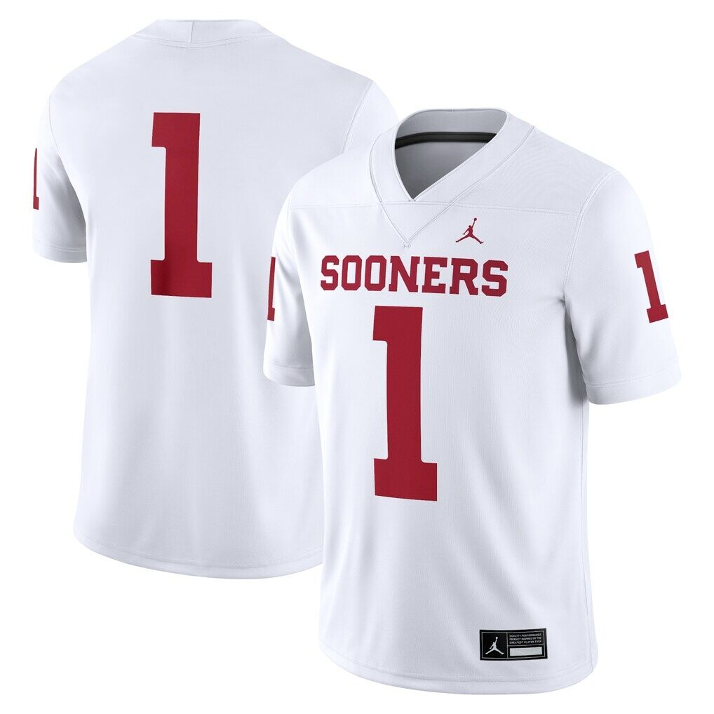 #1 Oklahoma Sooners Jordan Brand Game Jersey