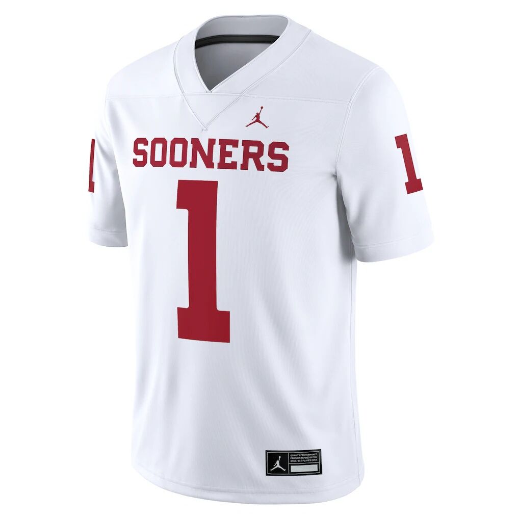 #1 Oklahoma Sooners Jordan Brand Game Jersey