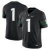 Michigan State Spartans Nike Alternate Game Jersey - Black - Front View
