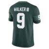 Kenneth Walker III Michigan State Spartans Nike Alumni Game Jersey - Green - Detail View