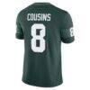 Kirk Cousins Michigan State Spartans Nike Alumni Game Jersey - Green - Detail View
