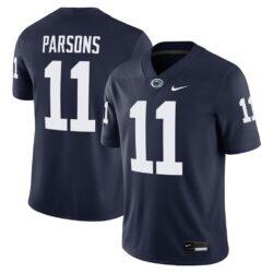 Micah Parsons Penn State Nittany Lions Nike Alumni Game Jersey - Navy - Front View