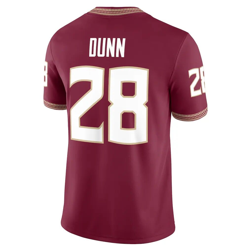Warrick Dunn Florida State Seminoles Nike Alumni Game Jersey - Garnet