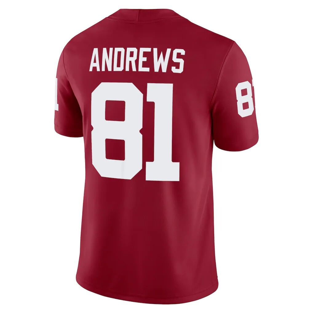 Mark Andrews Oklahoma Sooners Jordan Brand Alumni Player Game Jersey