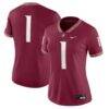 #1 Florida State Seminoles Nike Women's Game Jersey - - Front View