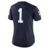 #1 Penn State Nittany Lions Nike Women's Game Jersey - Navy - Detail View