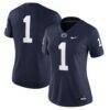 #1 Penn State Nittany Lions Nike Women's Game Jersey - Navy - Front View