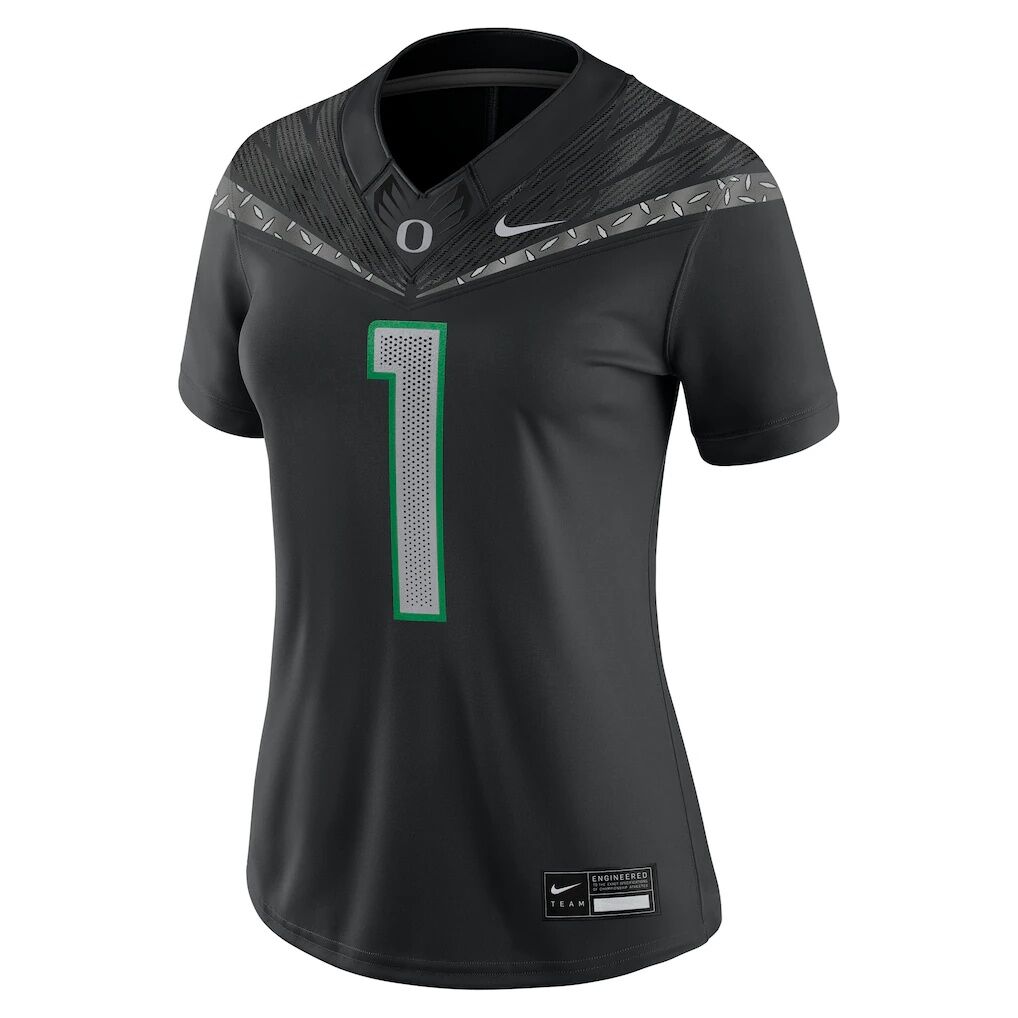 #1 Oregon Ducks Nike Women's Game Jersey