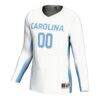 North Carolina Tar Heels GameDay Greats Unisex NIL Pick-A-Player Lightweight Women's Volleyball Jersey - White - Side View