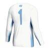#1 North Carolina Tar Heels GameDay Greats Youth Lightweight Women's Volleyball Jersey - White - Detail View