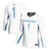 #1 North Carolina Tar Heels GameDay Greats Youth Lightweight Women's Volleyball Jersey - White - Front View