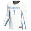 #1 North Carolina Tar Heels GameDay Greats Youth Lightweight Women's Volleyball Jersey - White - Side View