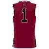 #1 South Carolina Gamecocks GameDay Greats Lightweight Basketball Fashion Jersey - - Detail View