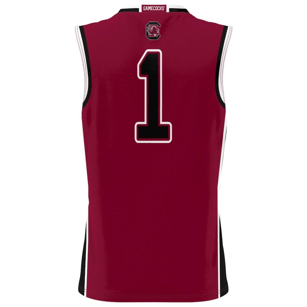 #1 South Carolina Gamecocks GameDay Greats Lightweight Basketball Fashion Jersey - Garnet