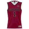#1 South Carolina Gamecocks GameDay Greats Lightweight Basketball Fashion Jersey - - Side View