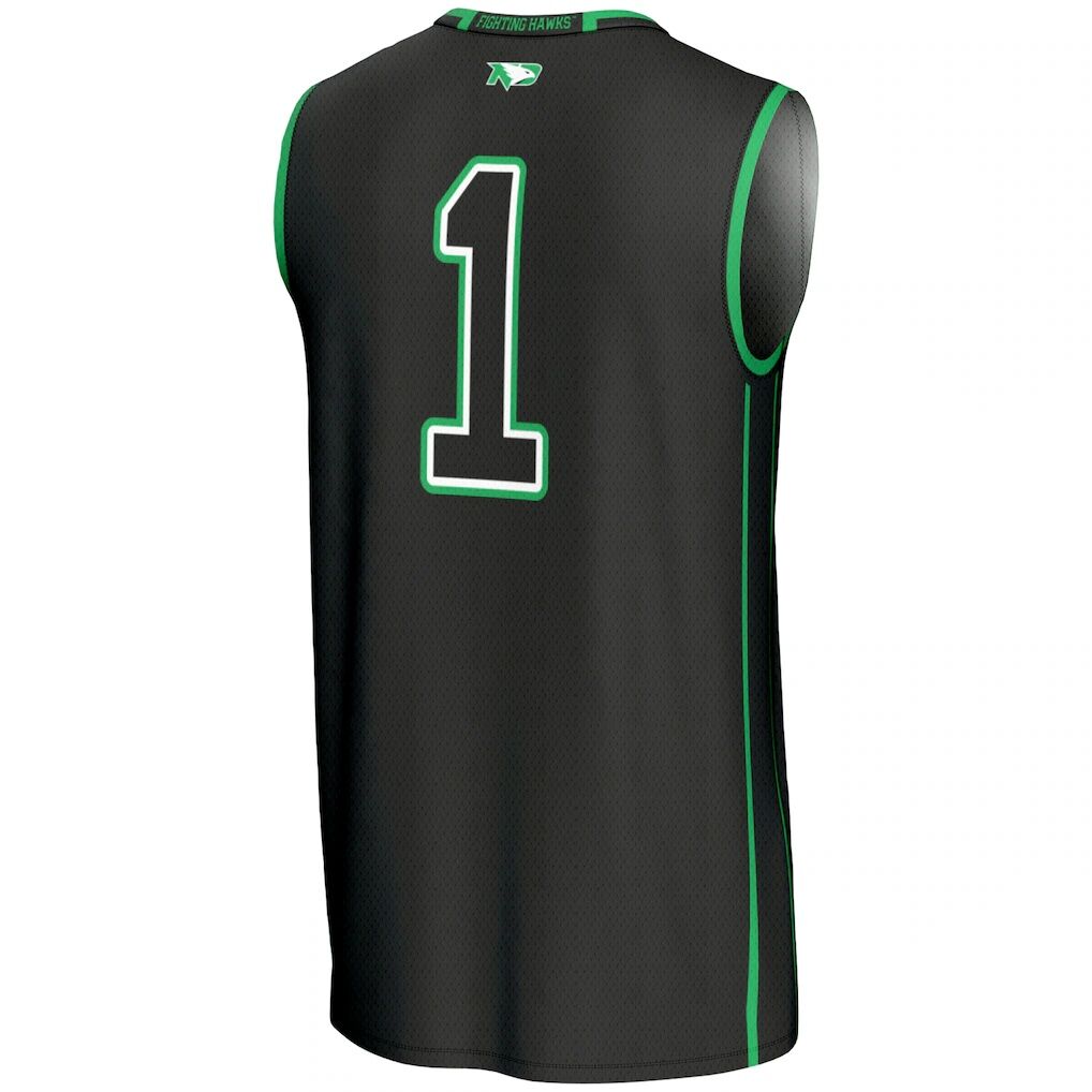 #1 North Dakota GameDay Greats Lightweight Basketball Fashion Jersey