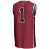 #1 South Carolina Gamecocks GameDay Greats Youth Lightweight Basketball Fashion Jersey - - Detail View