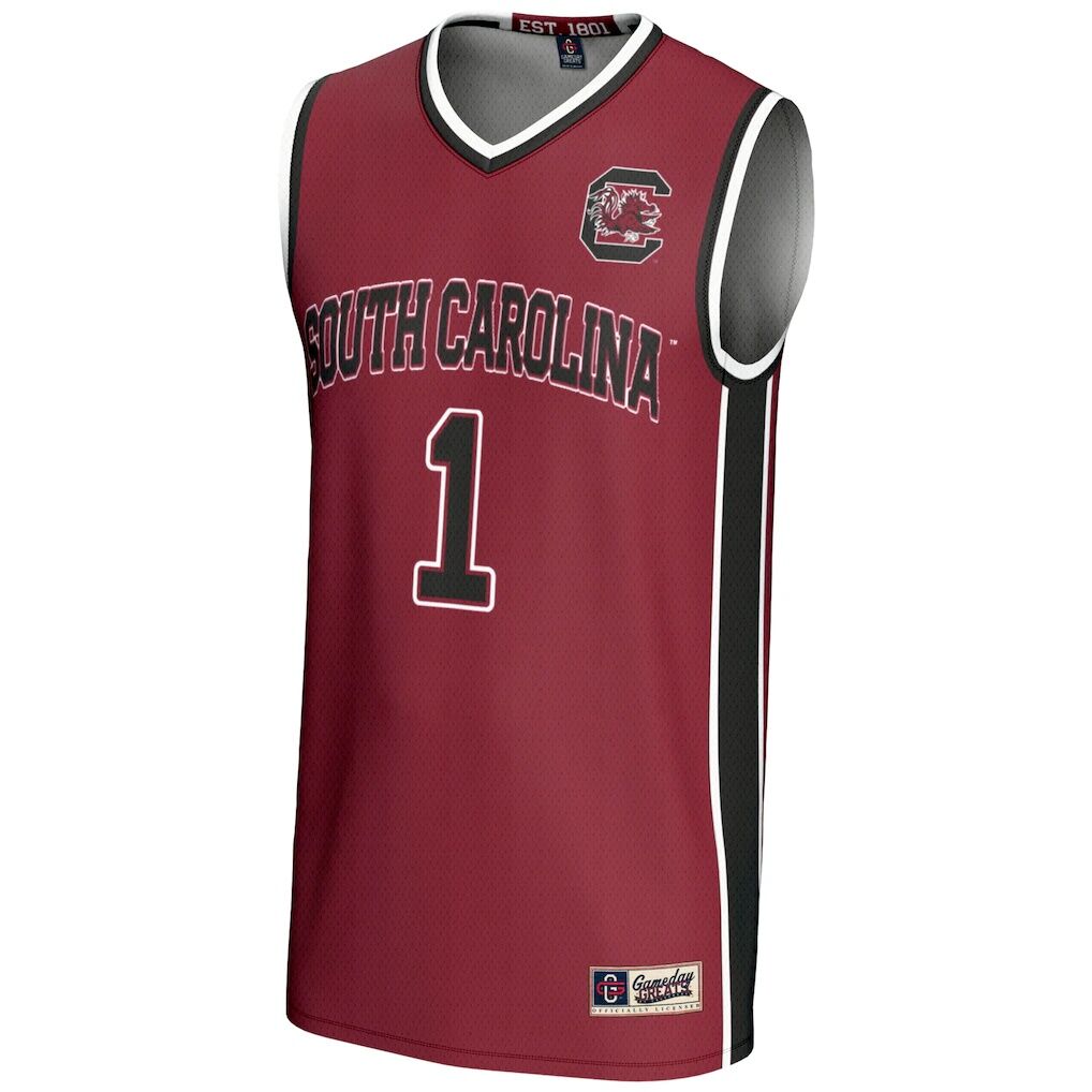 #1 South Carolina Gamecocks GameDay Greats Youth Lightweight Basketball Fashion Jersey - Garnet