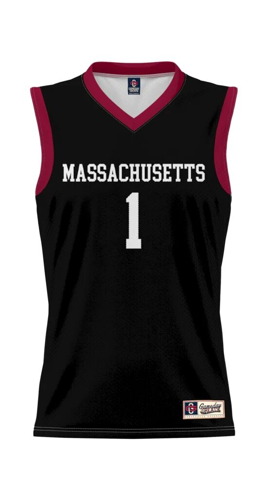 #1 UMass Minutemen GameDay Greats Lightweight Basketball Jersey